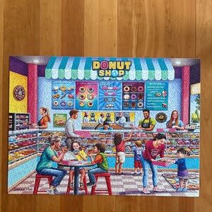 Donut Shop Puzzle 1000 pieces